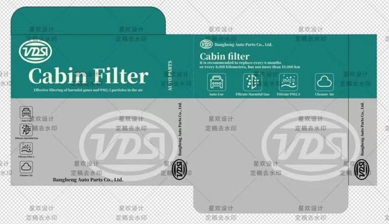 Filter kabin Mitsubishi Mirage yang disesuaikan untuk sistem pendingin udara OE 7850a002
