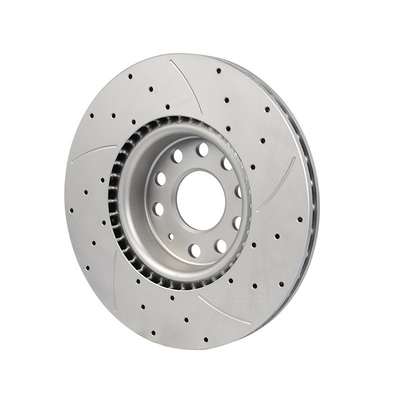 OE 1K0615301AA High Carbon Rear Brake Discs untuk VW Audi/Ranault Rotor 1K0615301AA Tahun