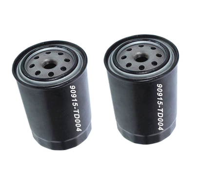 Tutup logam Filter Minyak Mobil Universal untuk Toyota OE 90915-TD004 15601-7600 Aksesoris