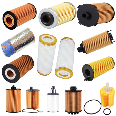 Filter Minyak Mobil Dengan Semi Logam Dan Filter Kertas OE 15208-5758R Kapasitas Besar