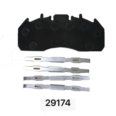 Bantal rem Semi-Metallik OE D1708 D1758 WVA 29174 untuk Hubei Longer-Life Advantage