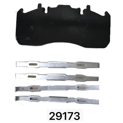 Bantal rem Semi-Metallik OE D1708 D1758 WVA 29174 untuk Hubei Longer-Life Advantage